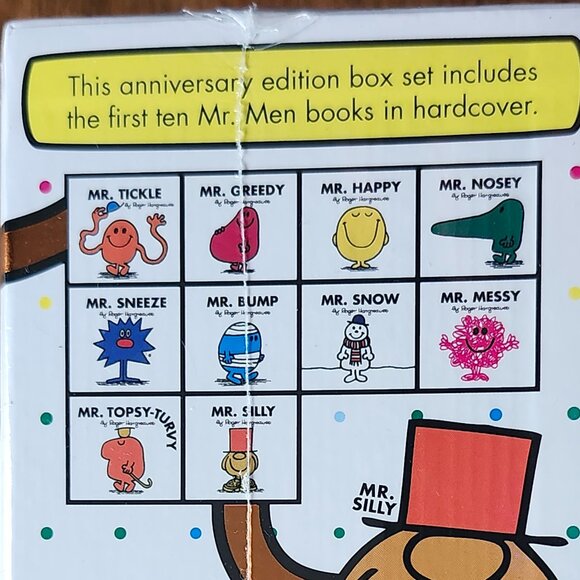 Mr. Men by Roger Hargreaves 40th Anniversary Box Set Hardcover Illustrated 2011 - Picture 6 of 6